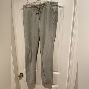 Aritzia TNA Boyfriend Sweatpants - Size L - Sage Green